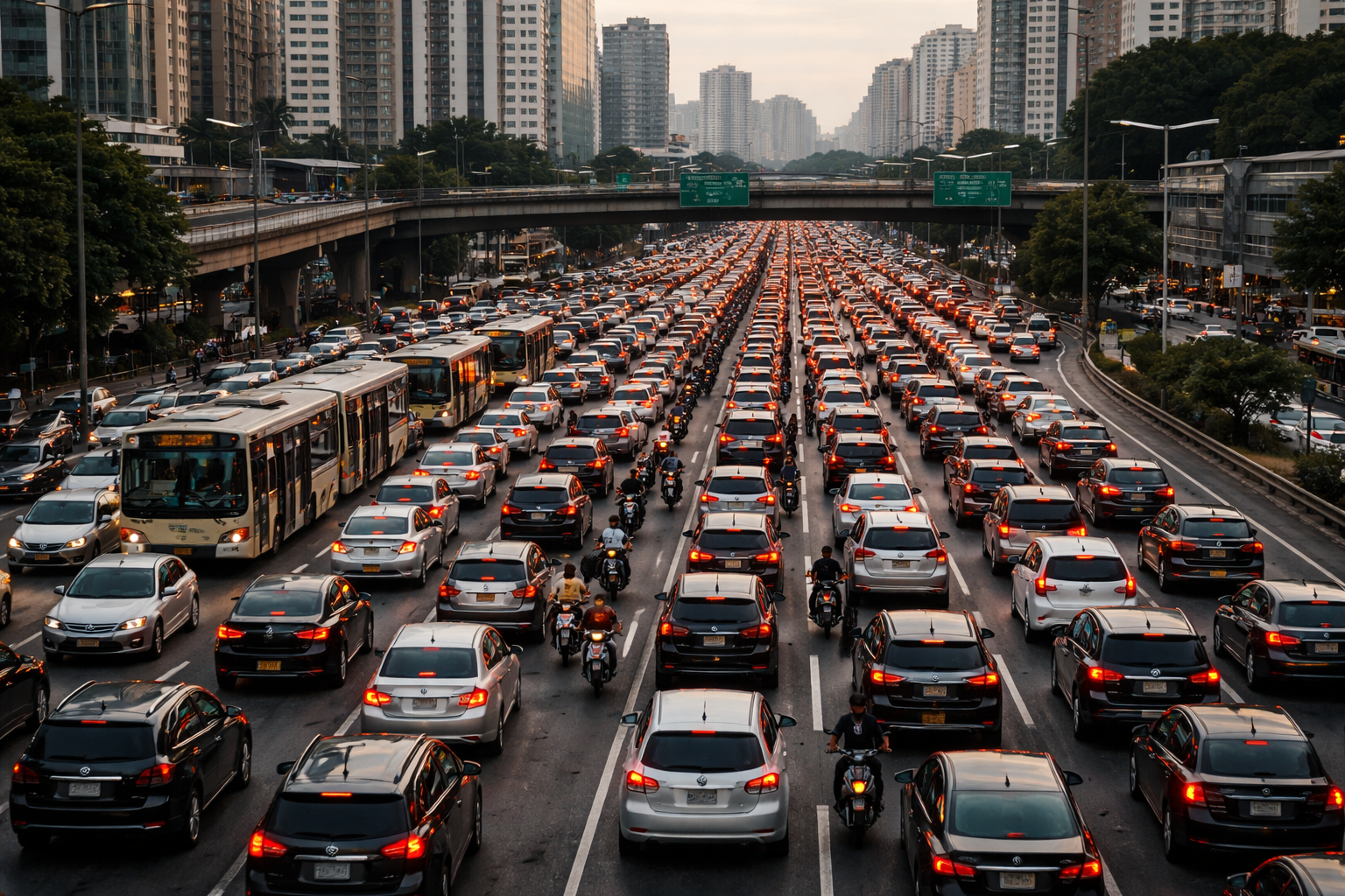 Trânsito em São Paulo piora em 2026 e congestionamentos superam níveis do início de 2025