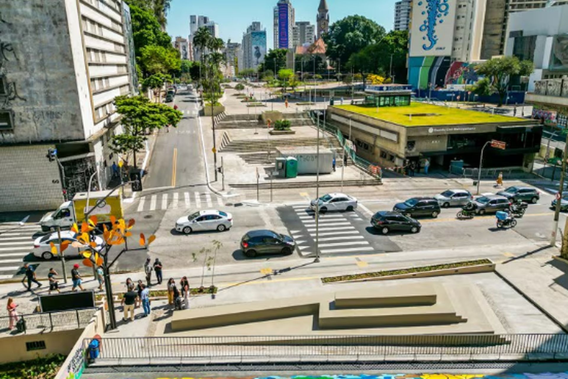 Prefeitura de SP estuda concessão da Praça Roosevelt por 20 anos