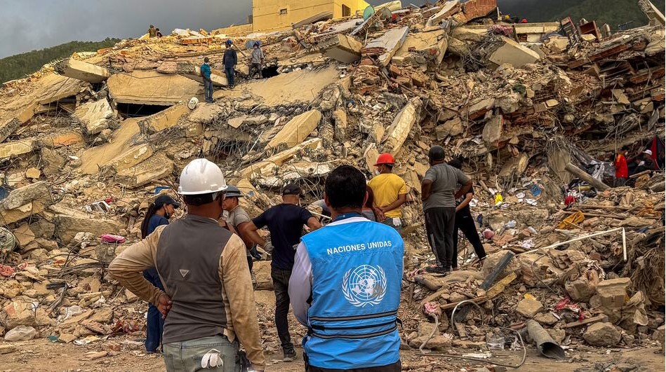 ONU E UNICEF ENVIA SUPRIMENTOS E AJUDA ÀS VÍTIMAS DOS TERREMOTOS NA VENEZUELA