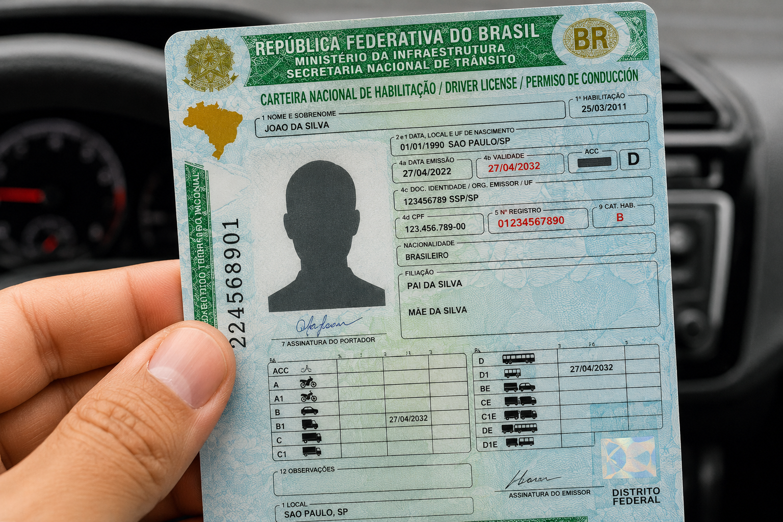 Detran-SP cria página para orientar candidatos sobre nova CNH