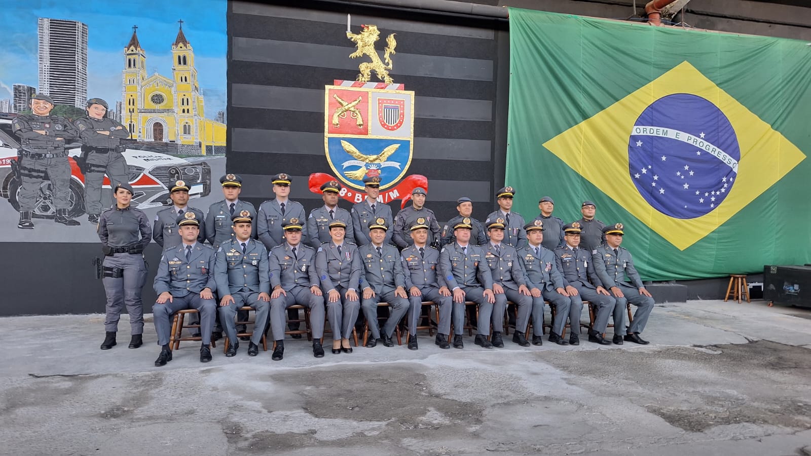 COMEMORAÇÃO DE 56 ANOS DO 8º BATALHÃO DE POLÍCIA MILITAR METROPOLITANO